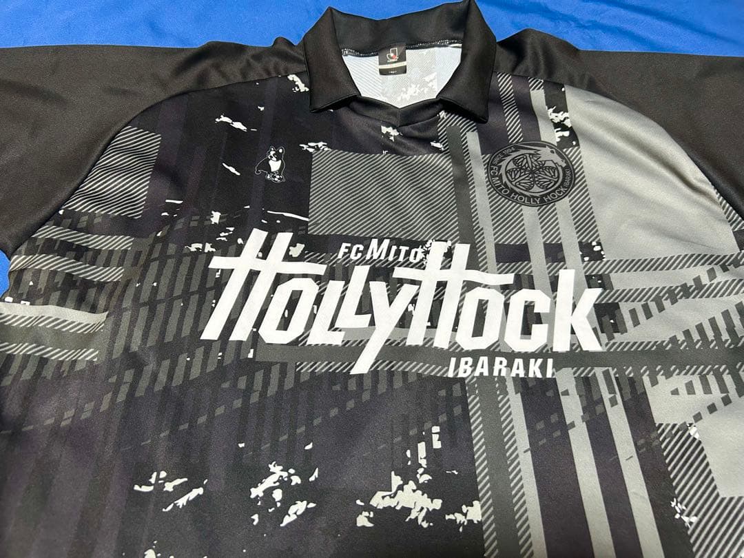 水戸ホーリーホック　限定品　コンフィットシャツ　　襟付き
