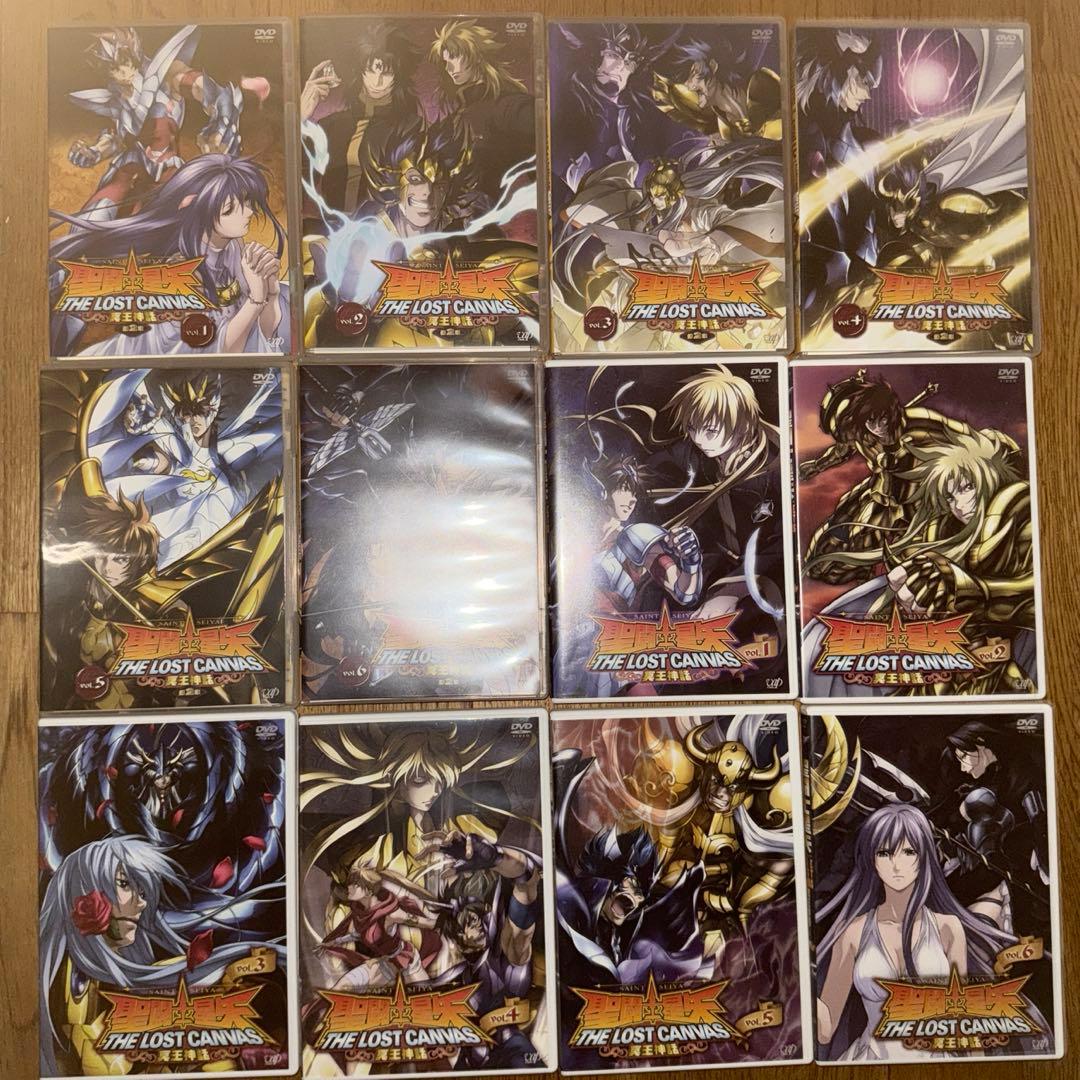 も*離様 DVD聖闘士星矢 THE LOST CANVAS 冥王神話 全12セッ