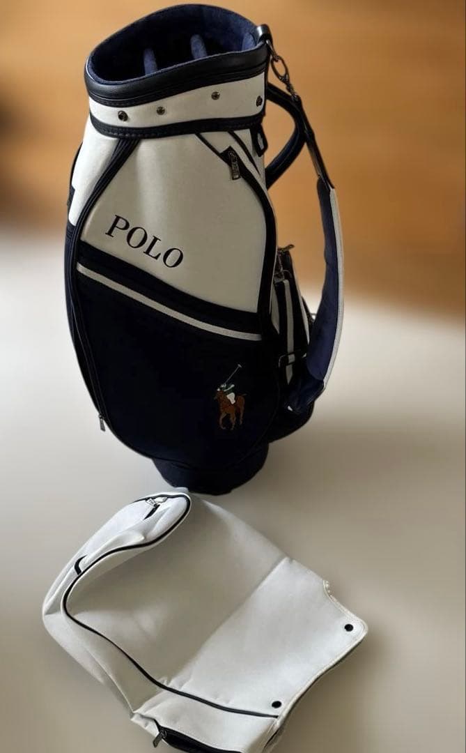POLO ポロ　キャディバッグ(フード付)