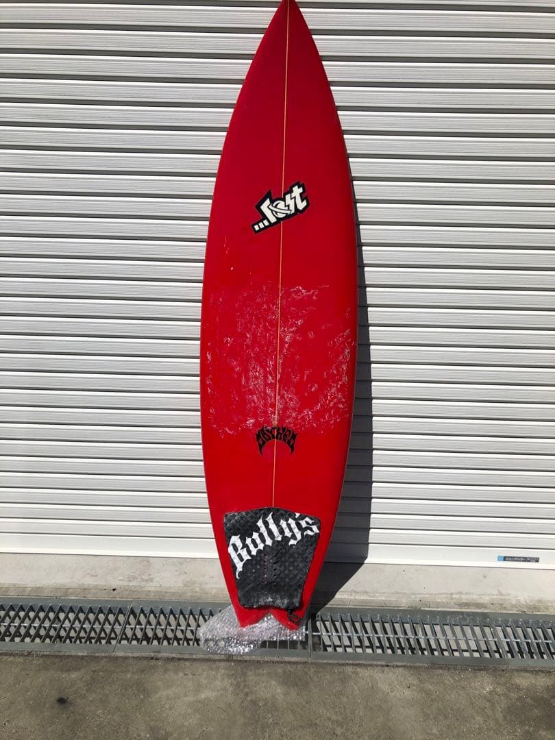 Lost メイヘム 6'2\"サーフボード クワッド フューチャーフィン付き