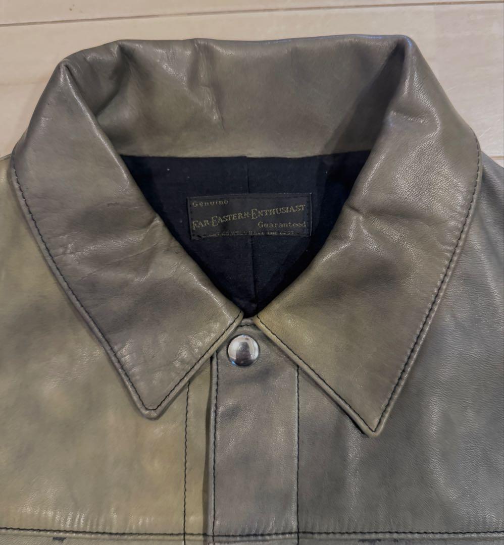 【極美品】 far eastern enthusiast レザージャケット
