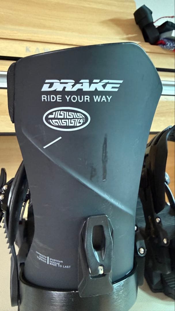 DRAKE SUPERSPORT M/L 美品 ブラック 23/24 値下げ不可