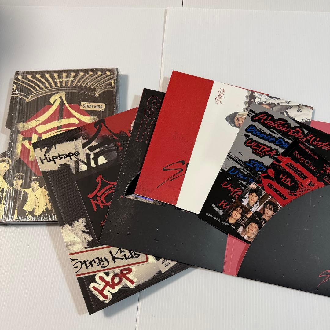 StrayKids アルバム　まとめ売り　⑥ トレカ　チェックインマイル付き