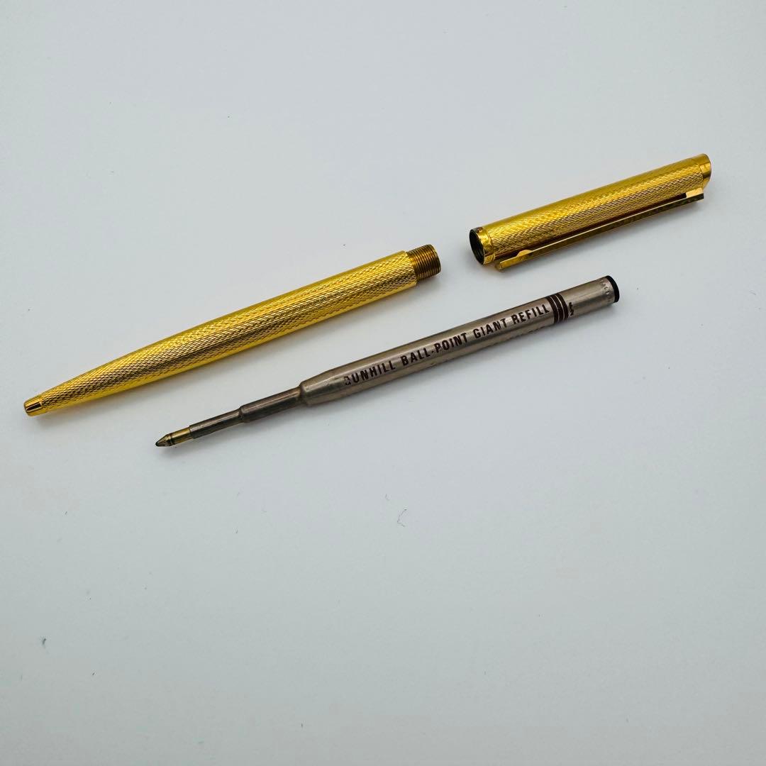 まけねこ】 ダンヒル ボールペン ゴールド 140mm 筆記可 ドイツ製