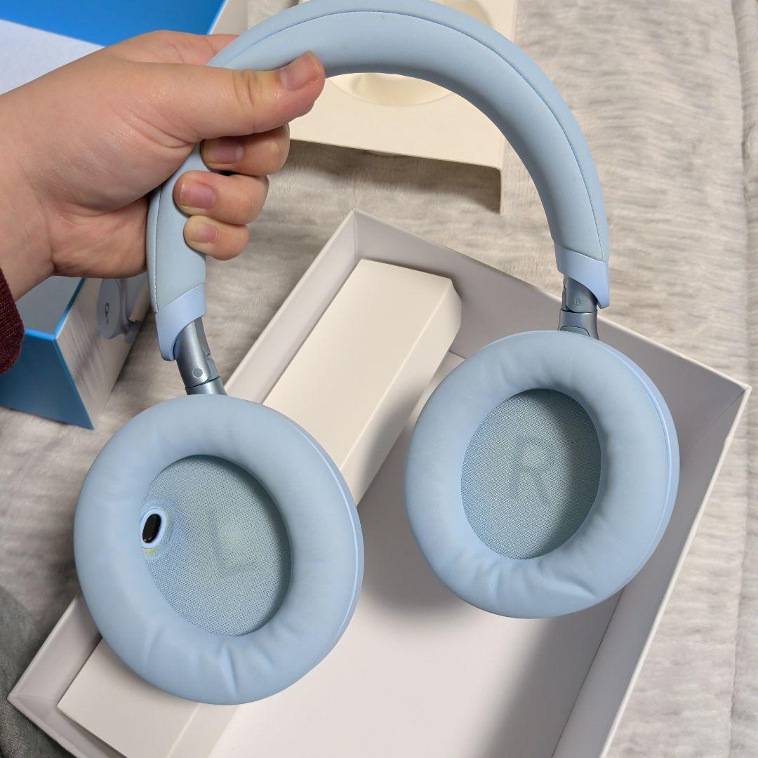 Anker Soundcore Space One ヘッドホン ライトブルー