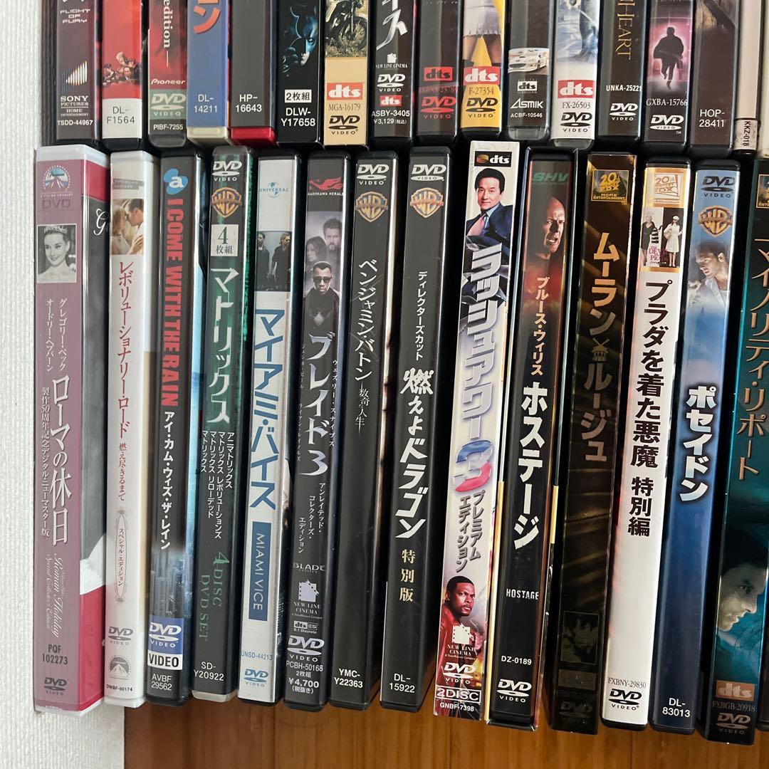 DVD 大量　洋画　まとめ売り　約100点以上　未検品