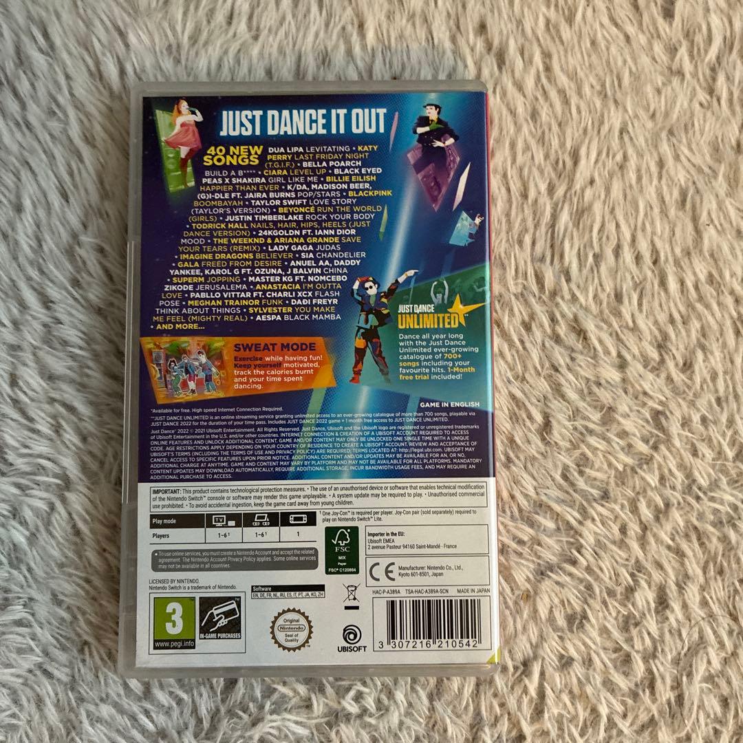 Nintendo Switch JUST DANCE 2022 Nintendo Switch