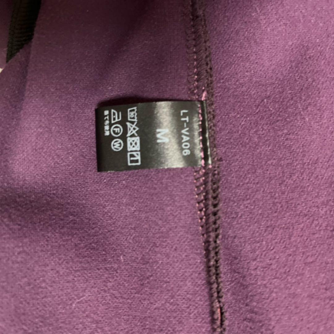 新品未使用　CCP 忍者パーカーパープル 冬仕様