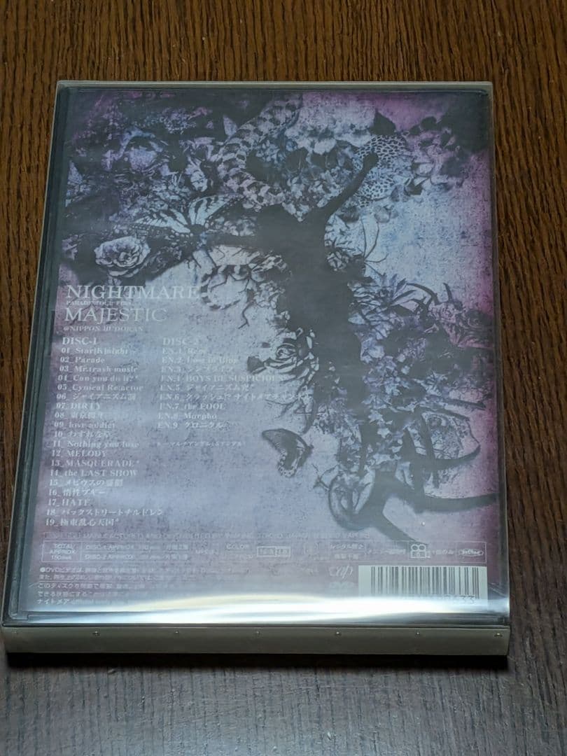 ナイトメア　LIVE DVD４公演セット　限定版有