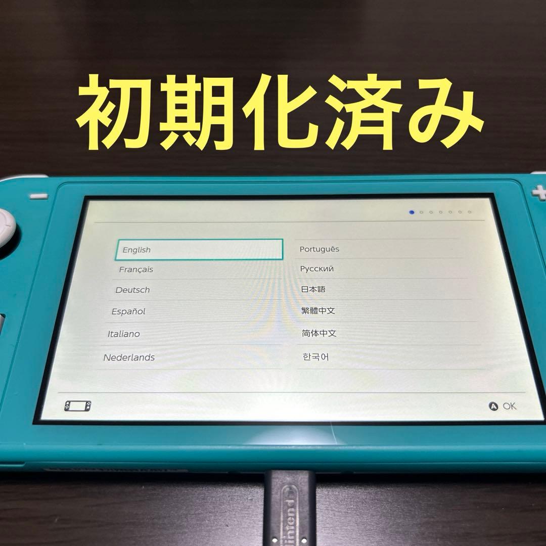 Nintendo Switch Light ターコイズ 箱有り おまけ付き