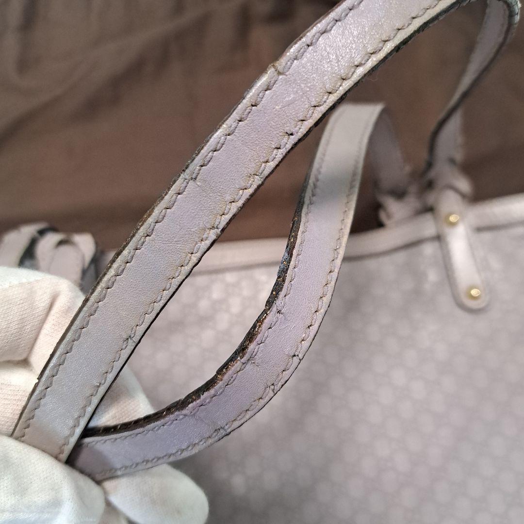 ✨️美品✨️ GUCCI グッチ GG マイクロシマ ポーチ付 バックラベンダー