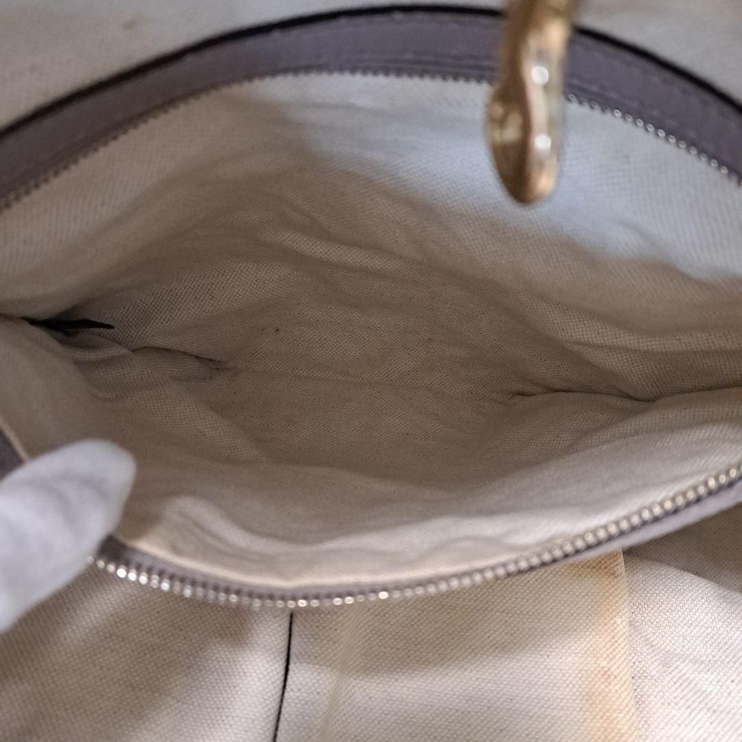✨️美品✨️ GUCCI グッチ GG マイクロシマ ポーチ付 バックラベンダー