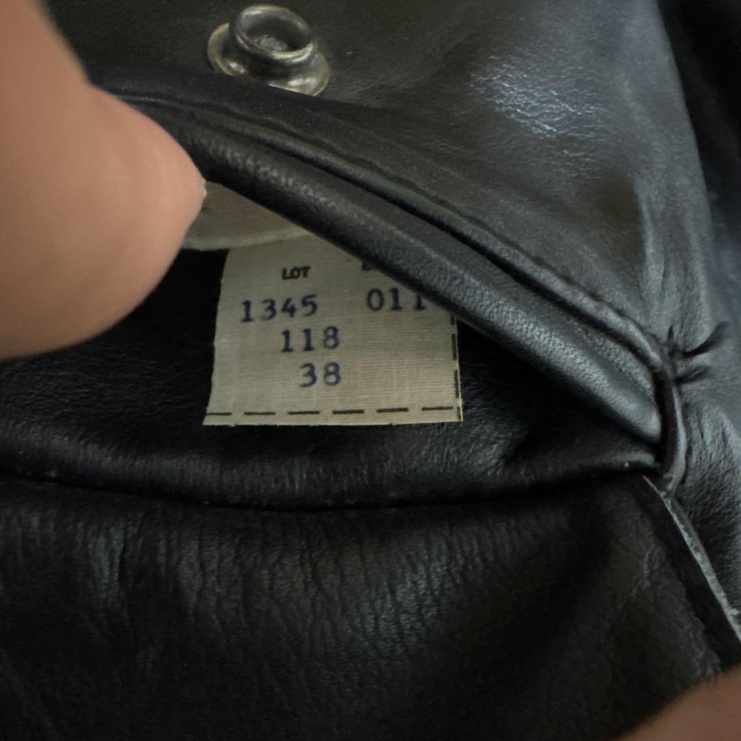 【Schott 118 Perfecto ボア付き 38】