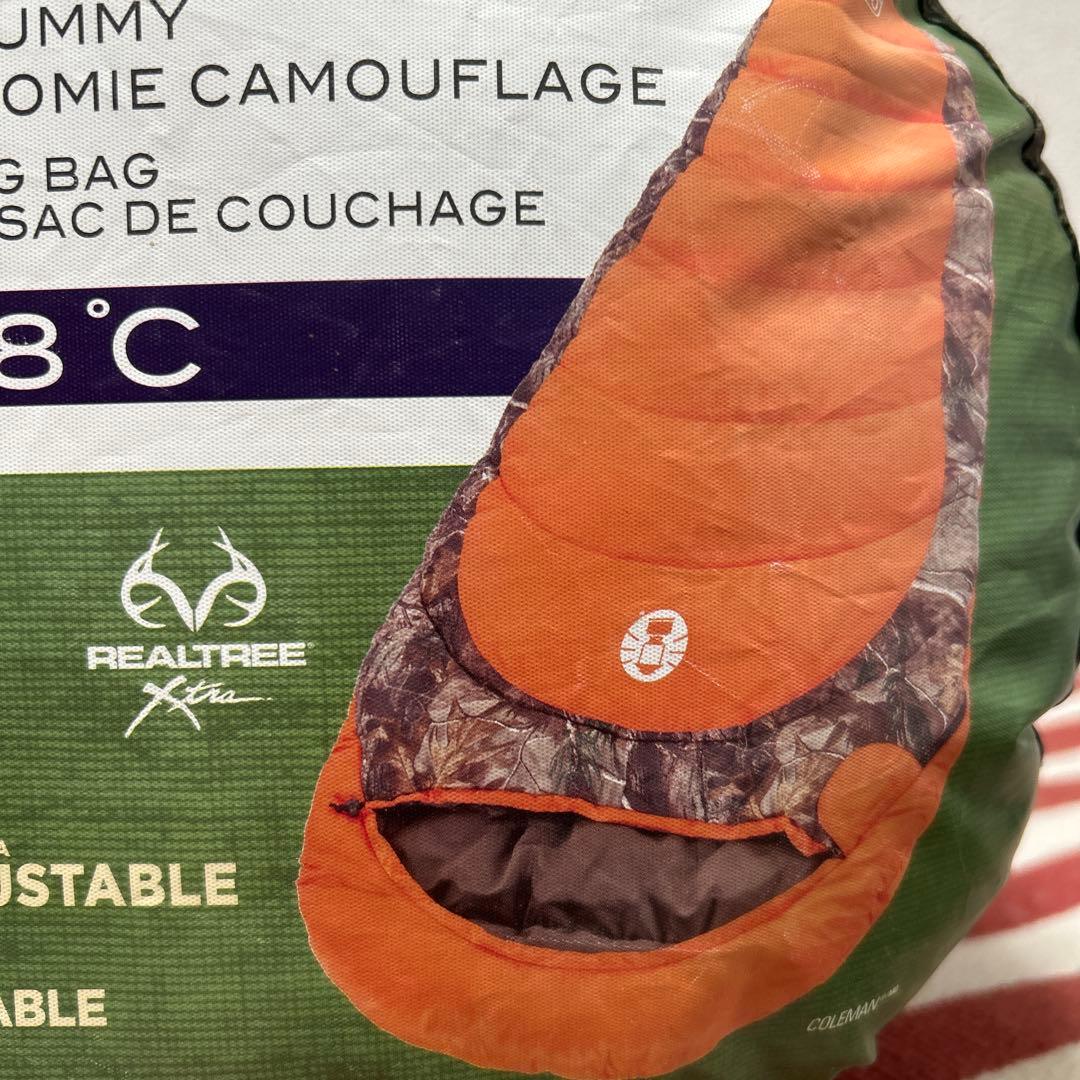 送料込 寝袋 リアルツリー コールマン Camo Realtree キャンプ用品