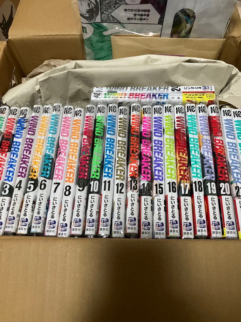WIND BREAKER ウィンブレ全26冊【全巻初版&帯付き・特典20種付】
