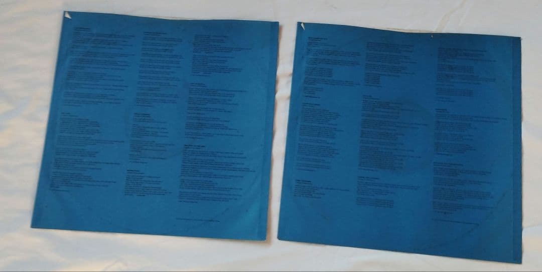 レコード　国内盤　帯付き　青盤　ビートルズ　LP　2枚組　送料込み