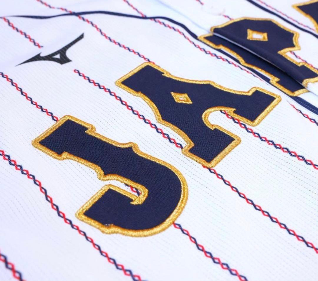 村上宗隆 侍ジャパン ホーム用刺繍レプリカユニフォーム L 未開封