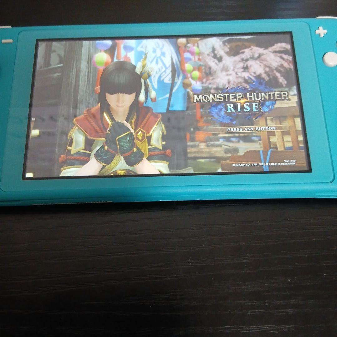​Nintendo Switch Lite ターコイズ　モンハンライズ セット