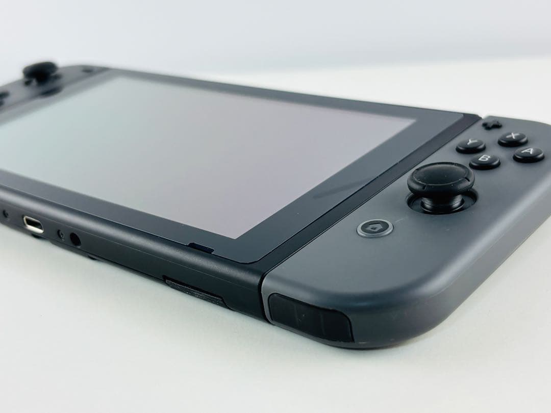 美品 ニンテンドー スイッチ グレー 本体 swich 箱付き 完備品 任天堂