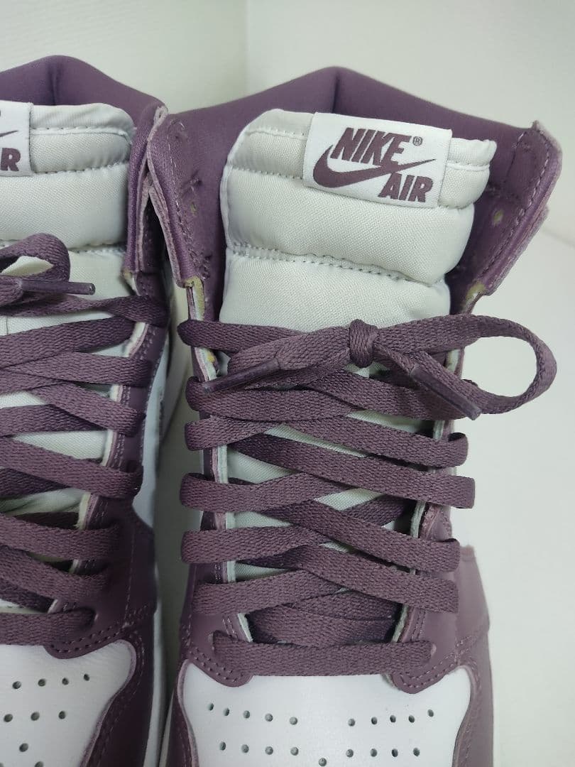 Air Jordan ハイカット シューズ パープル/ホワイト　未使用
