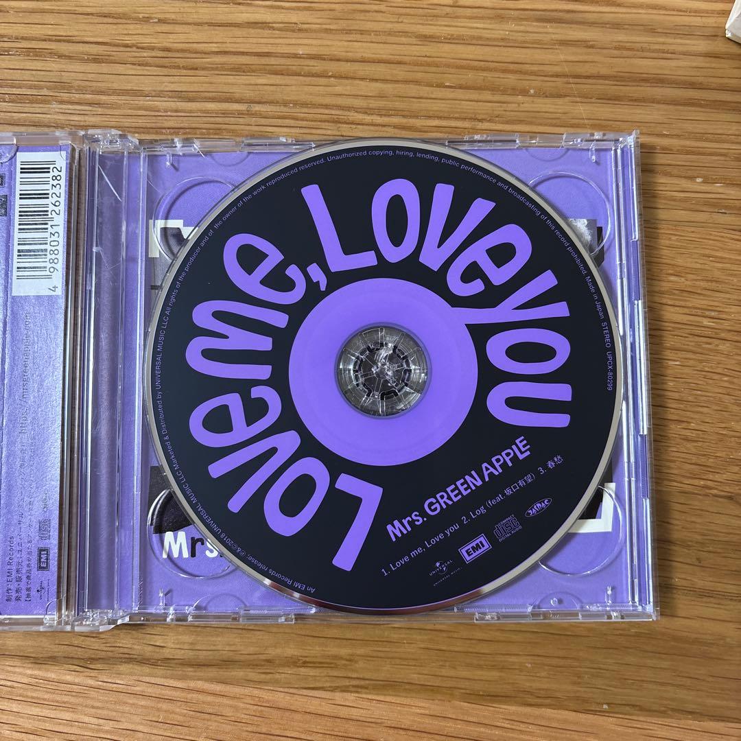 Mrs. GREEN APPLE「Love Me, Love You」初回限定盤