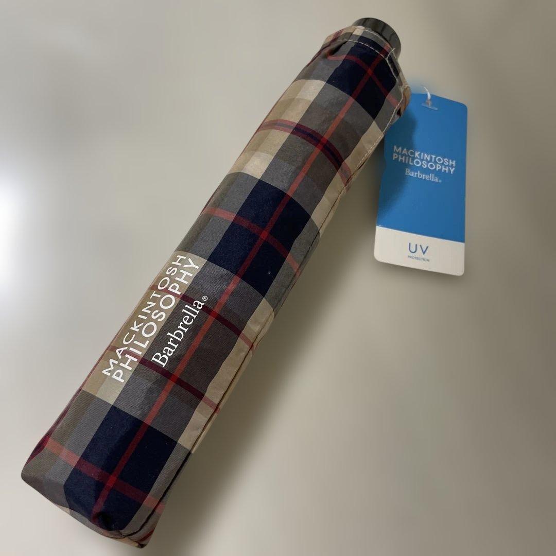 マッキントッシュフィロソフィーバーブレア軽量折りたたみ傘55cm