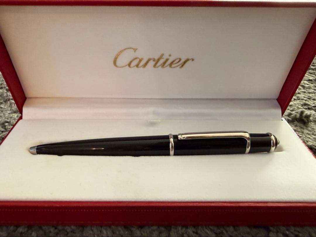 Cartier カルティエ「ディアボロ ドゥ カルティエ」ボールペン　ケース付き