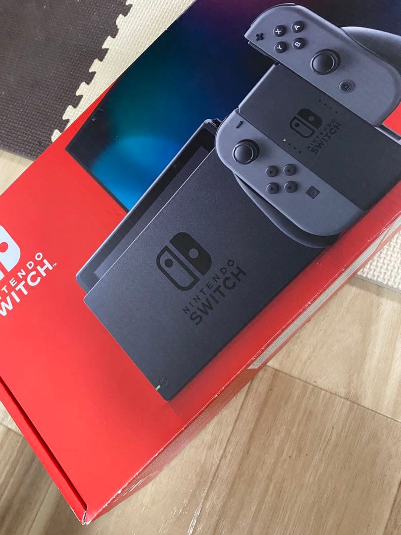 Nintendo Switch ニンテンドースイッチ本体　グレー ①