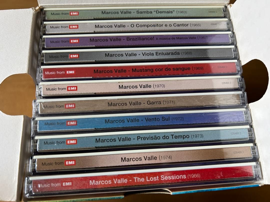 マルコス・ヴァーリ MARCOS VALLE リマスター CD BOX 11枚組