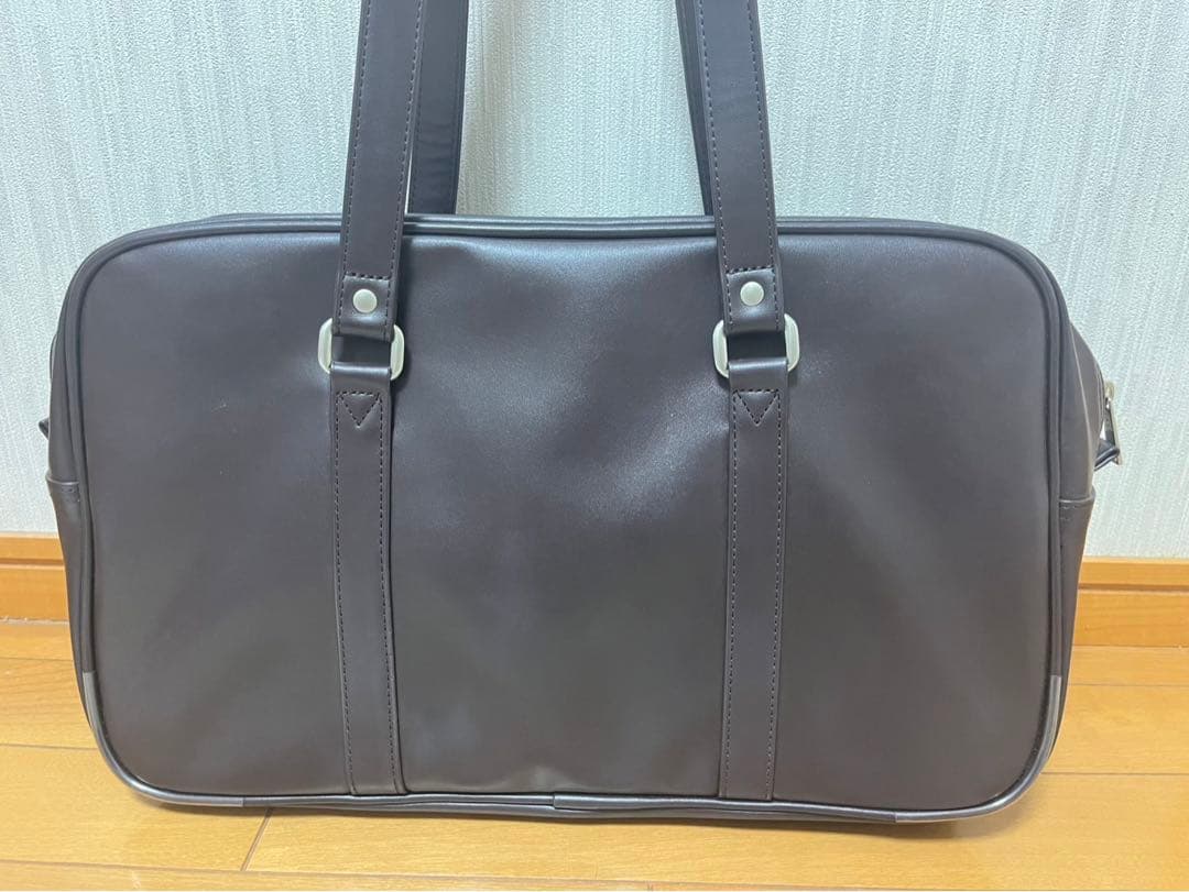 イーストボーイ　EASTBOY スクールバック　スクバ　茶色　合皮