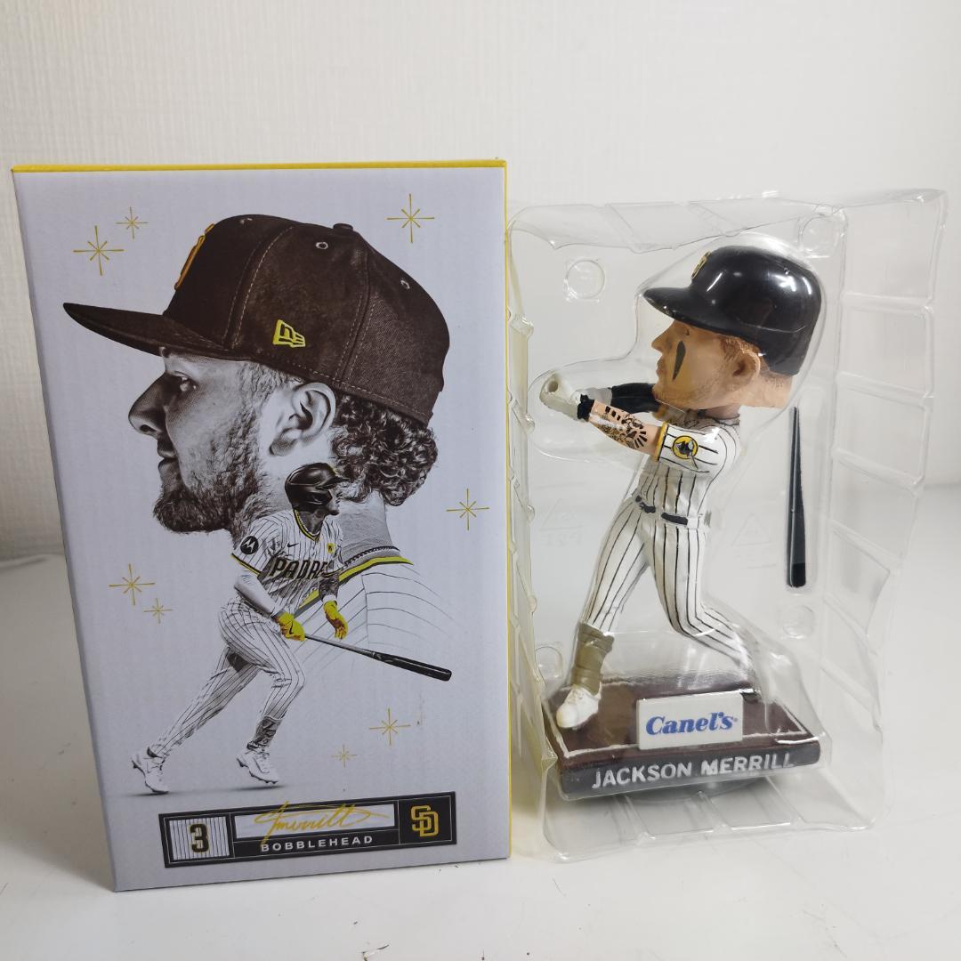 ジャクソン メリル ボブルヘッド ペトコパーク パドレス 新品 球場配 IS98