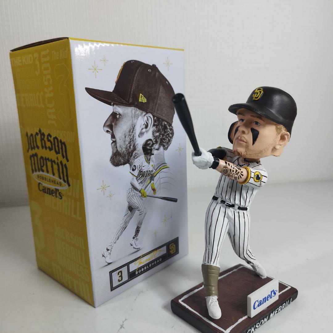 ジャクソン メリル ボブルヘッド ペトコパーク パドレス 新品 球場配 IS98