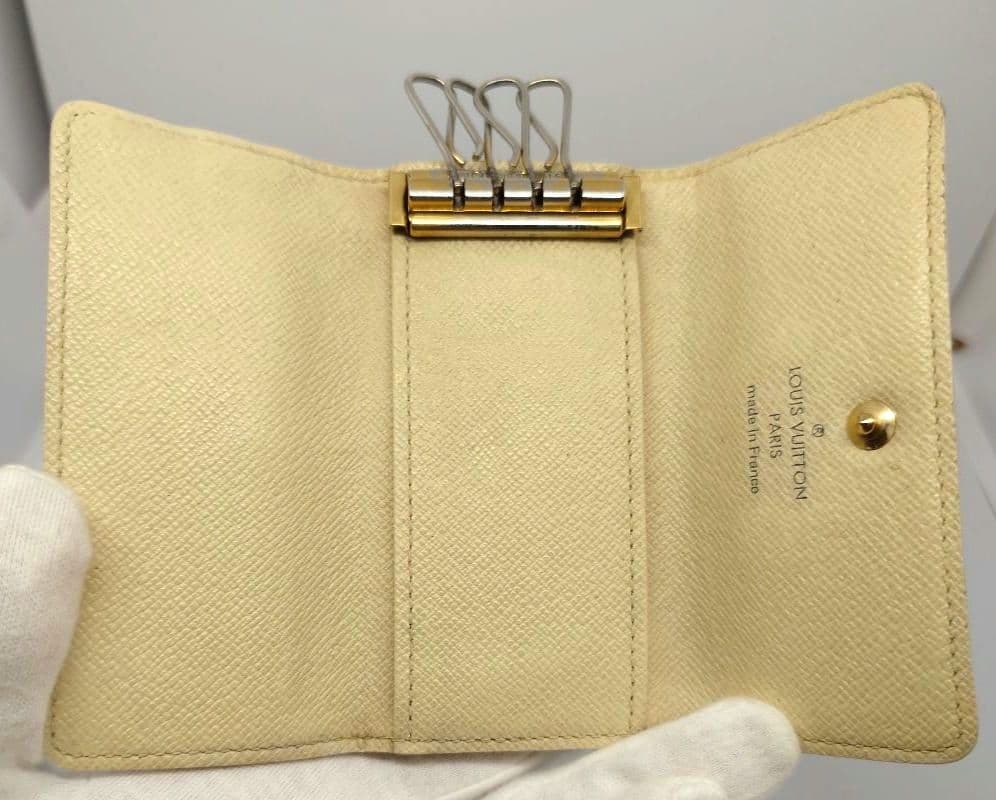 Louis Vuitton ダミエ アズール ミュルティクレ4 キーケース 4連