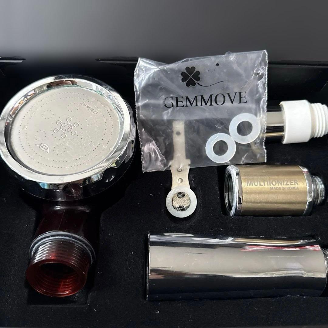 GEMMOVE MULTIONIZER シャワーヘッド　グローブ付き　即発送