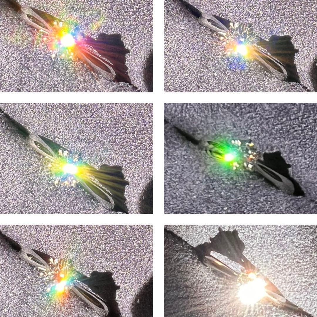 ラザールダイヤモンド0.40ct F リング VVS2 指輪 Pt950【中古】