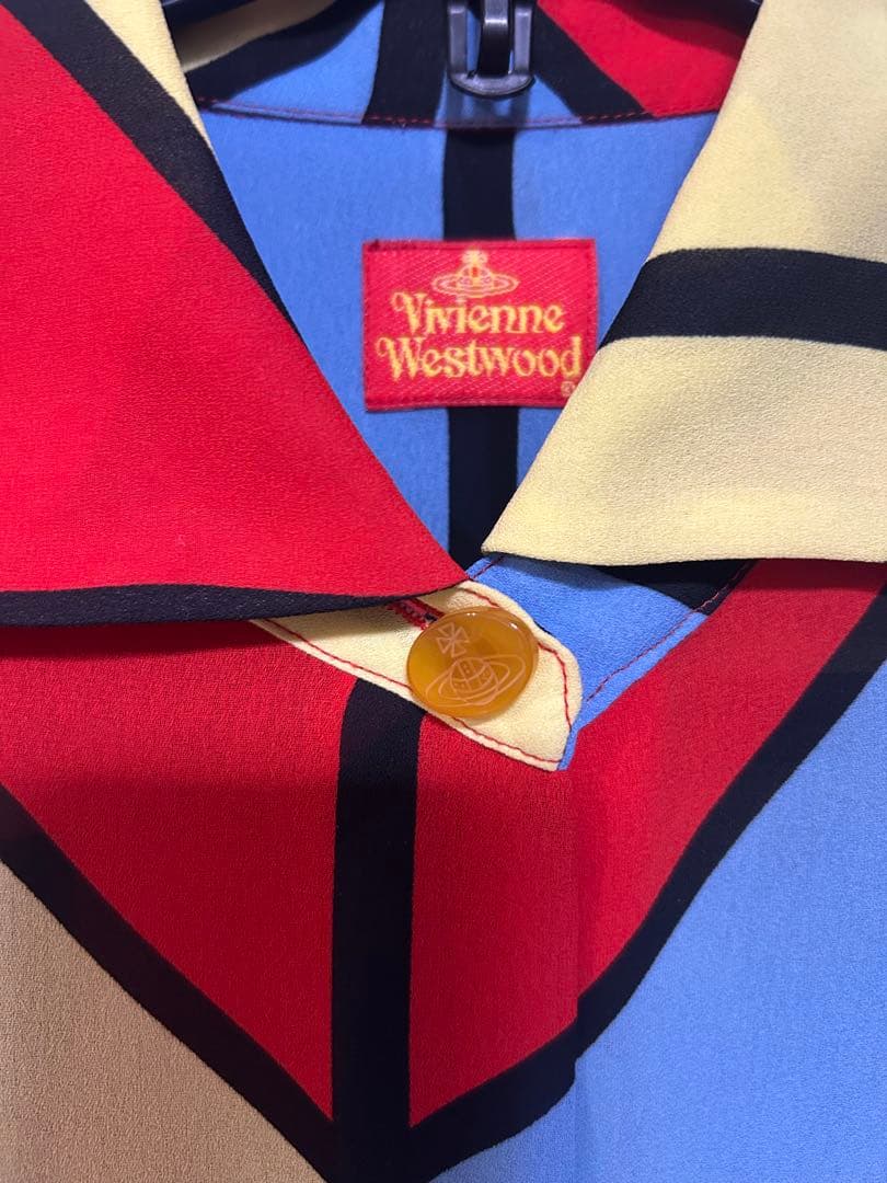 週末お値下レア希少⭐︎viviennewestwood ハーレクィーン　ブラウス