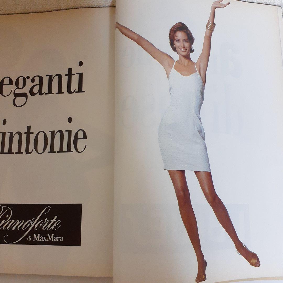 vogue italia 1991　スーパーモデル　希少！