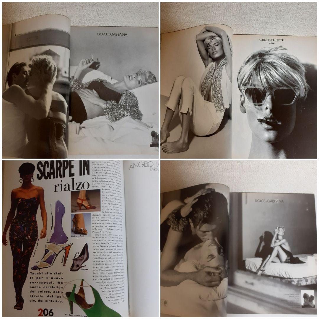 vogue italia 1991　スーパーモデル　希少！