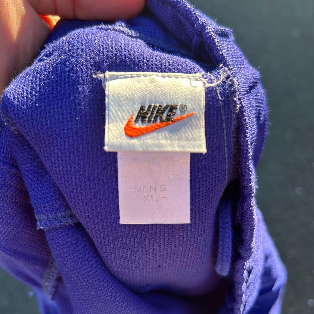 90s NIKE トラックジャケット トラックパンツ 希少カラー 刺繍ロゴ