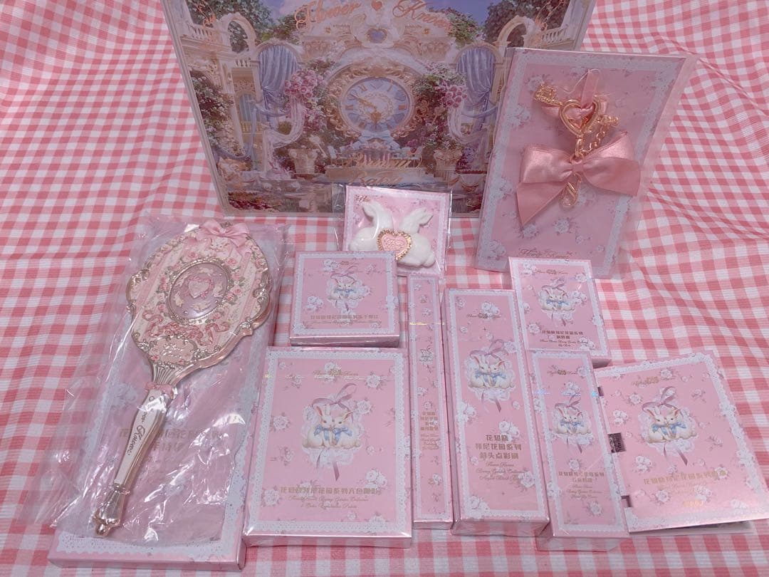 フラワーノーズ　バニーガーデンテイルズ　豪華10点ピンクセット　新作