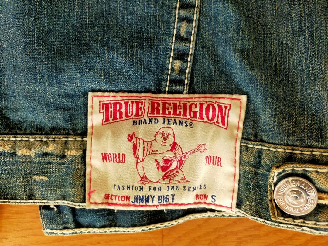 True Religion JIMMI BIG Tデニムジャケット Sサイズ