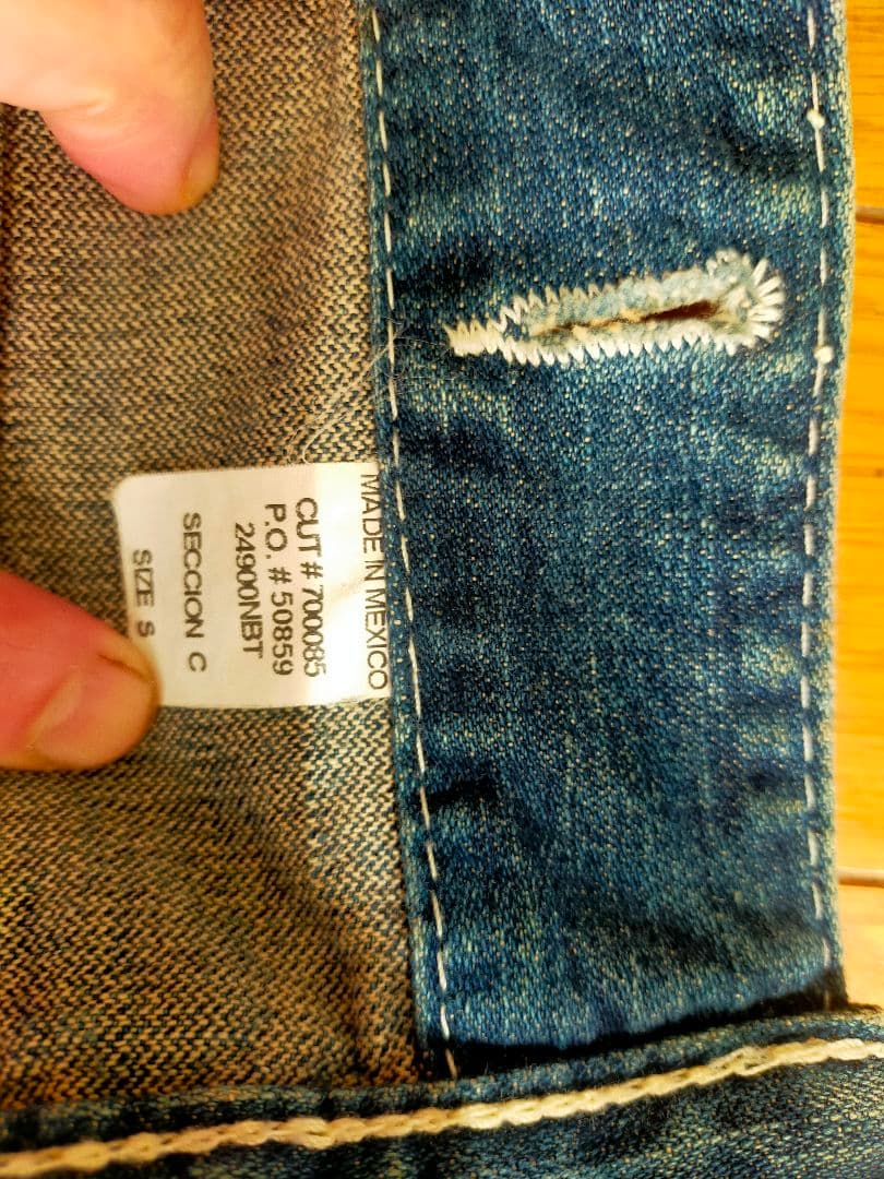 True Religion JIMMI BIG Tデニムジャケット Sサイズ