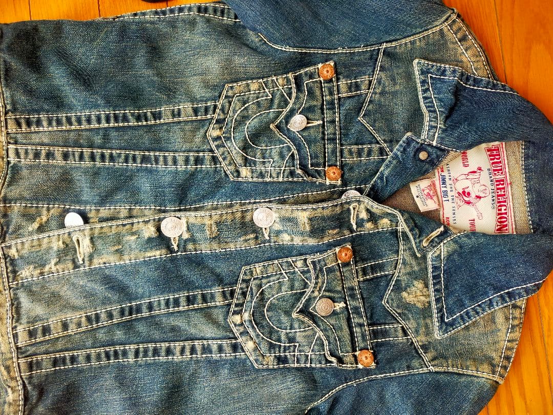 True Religion JIMMI BIG Tデニムジャケット Sサイズ