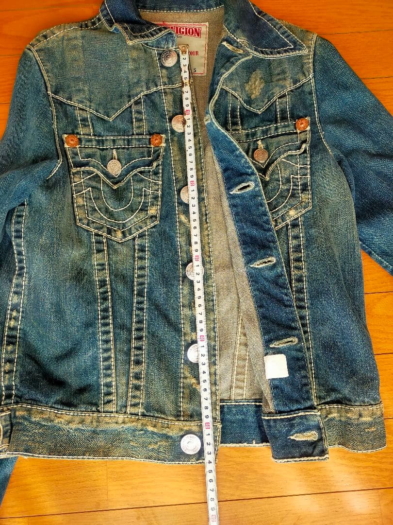 True Religion JIMMI BIG Tデニムジャケット Sサイズ