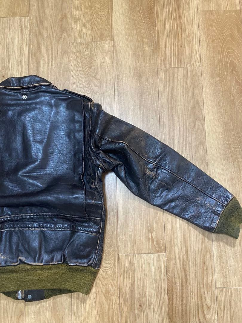 70’s Schott A-2 レザージャケット ミリタリージャケット