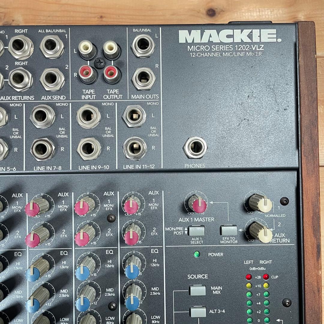 MACKIE Micro Series 1202-VLZ 中古品　※説明欄必読※