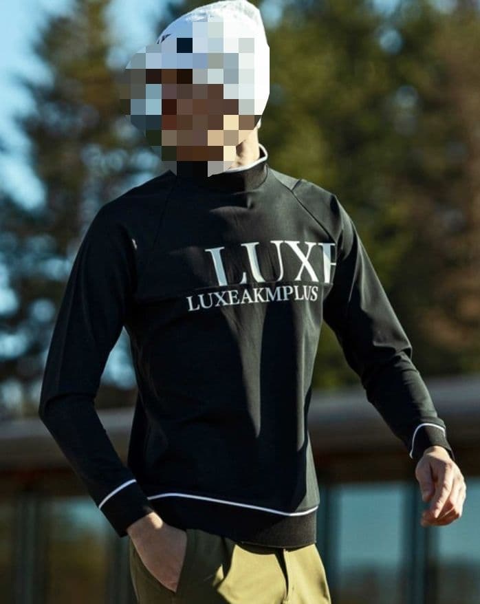 LUXEAKMPLUS 長袖シャツ オリーブ・ブラック