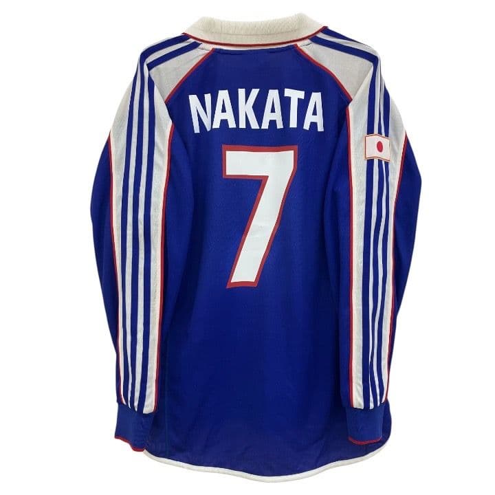 2001 日本代表　中田英寿　アディダスオフィシャル　選手仕様ユニフォーム