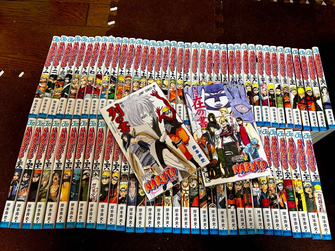 NARUTO 全72巻セット＋列の書、在の書