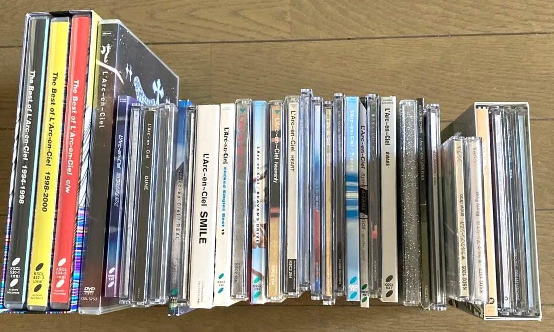 L'Arc～en～Ciel CD アルバム DVD 初回限定盤 ラルクまとめ売り